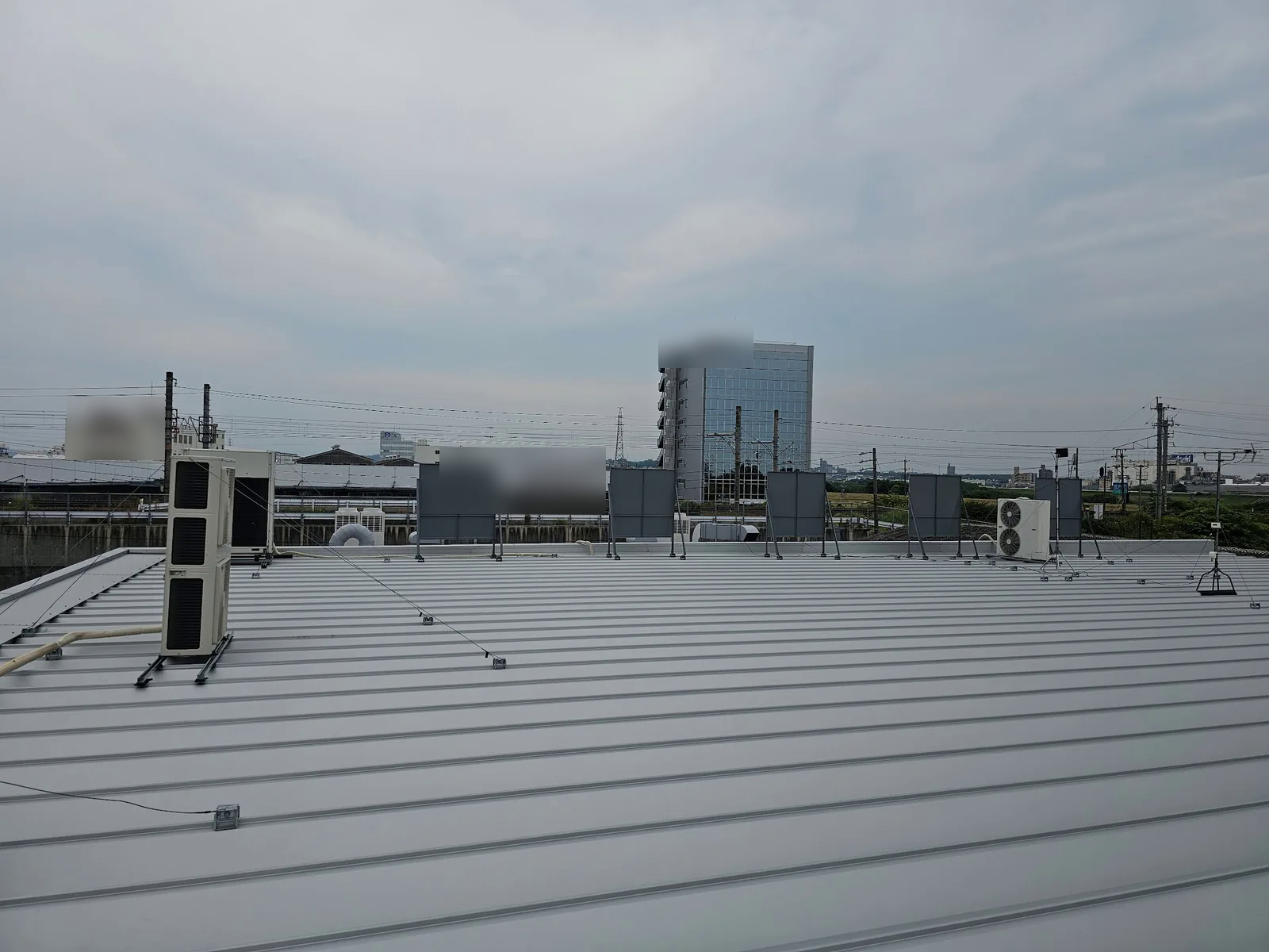事務棟 屋根施工後｜撮影 2024年12月