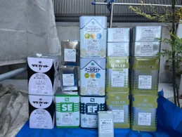 外壁塗装に使用した塗料