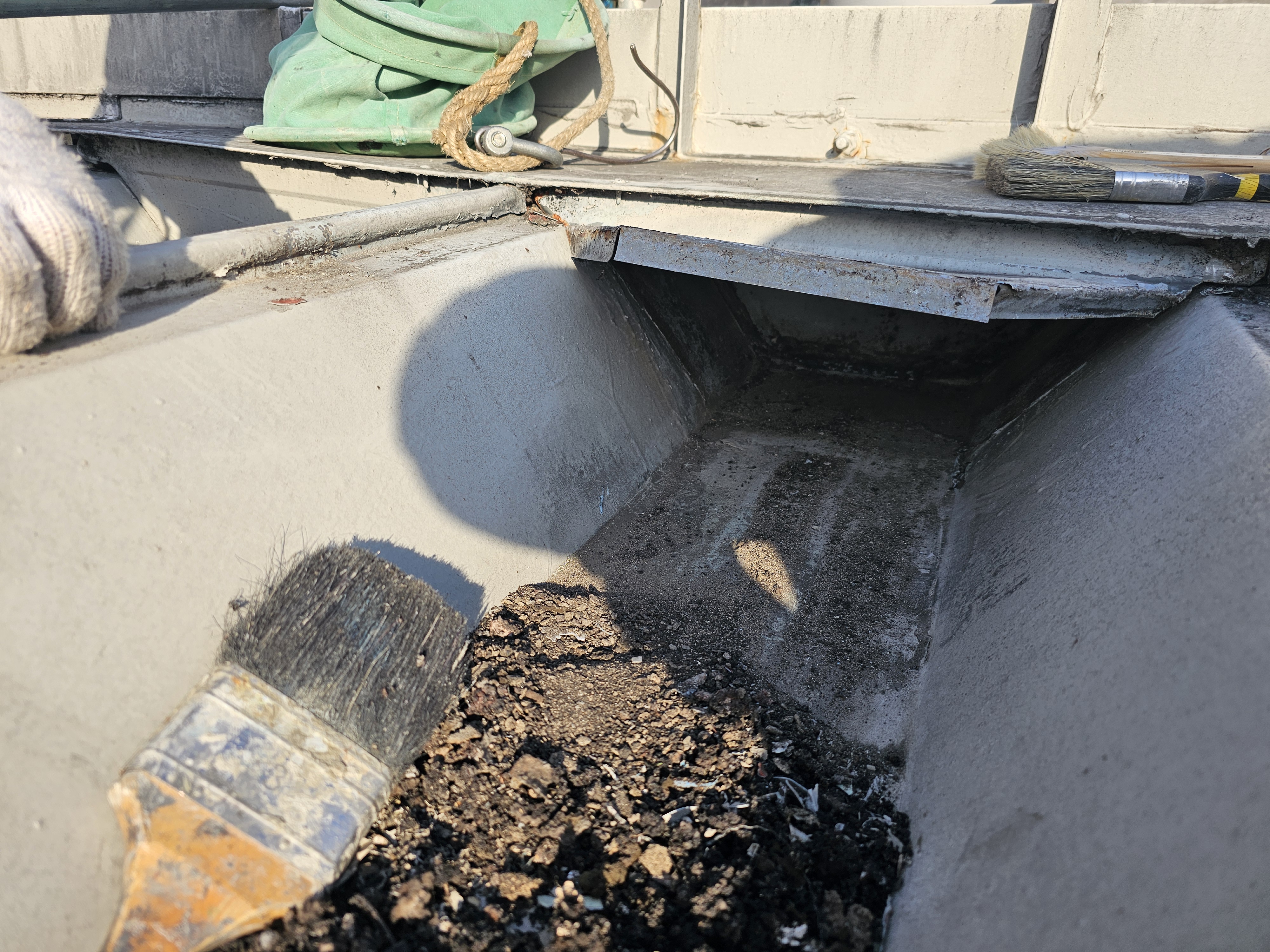 内部清掃（刷毛）