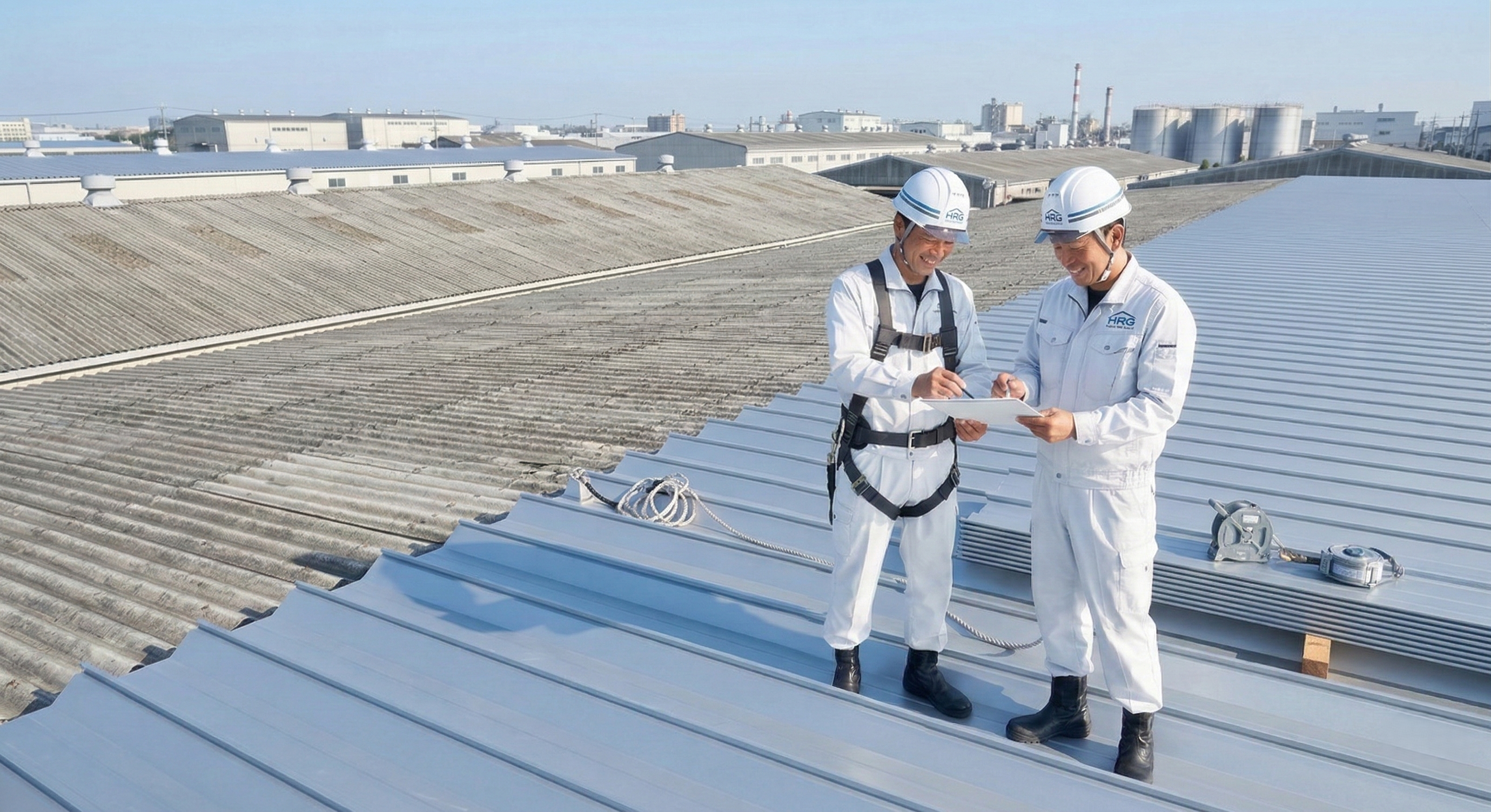 現場打合せの様子